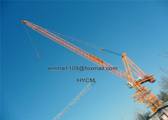 D5020 Jib Tower Crane Luffing Type 50m Boom 2.0t รายละเอียดภาระปลาย