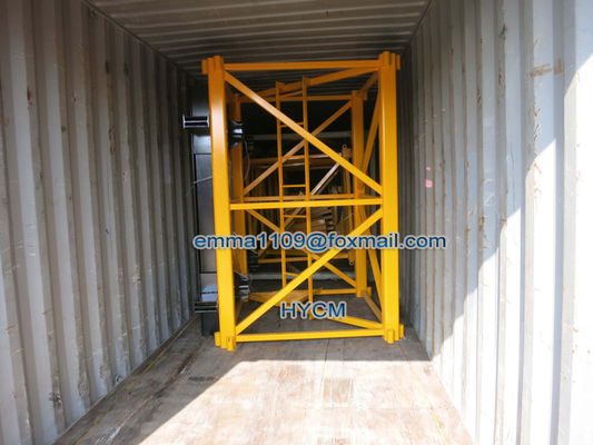 TC5010 5 ตัน 30 เมตร Cat Head Tower Crane เครนจีน ราคาในแอฟริกา