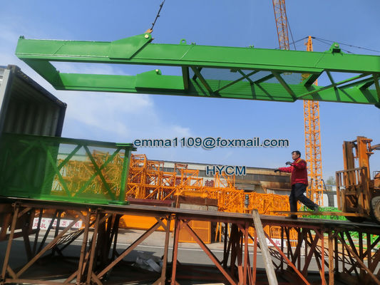 qtz125 เครนหอคอย หัวหมัด ประเภท 10tons 6018 60m