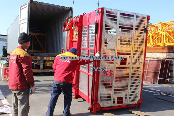 SC100 ราคาถูกกว่า เครื่องยกของสูงด้วยอุปกรณ์ป้องกันการตกและขีดจํากัด