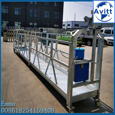 630kg Load Construction Cradle ZLP630 พร้อมสายไฟฟ้าปานีลควบคุมเครื่องยก