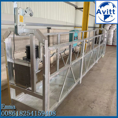 ZLP630 พลาตฟอร์มทํางาน 630kg การทําความสะอาดหน้าต่าง โกนโดล่าแขวน