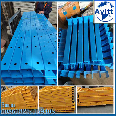 ZLP630 การก่อสร้าง Gondola Cradle ระเบียงระยะแขวนพร้อม 1.5kw Hoister