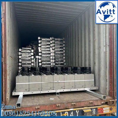 อาคารเคลื่อนย้าย 100m อาคารหน้าผนัง Lift การเข้าถึง Cradle ZLP 630 630kg โหลด