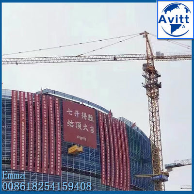 ความจุ 6t หัวหมัด เครนหอประเภทของ QTZ63-5013 รุ่น