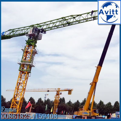 หัวบน เครนกรานก่อสร้าง ทาวเวอร์ PT5010 Grue ทัวร์ในอัลจีเรีย