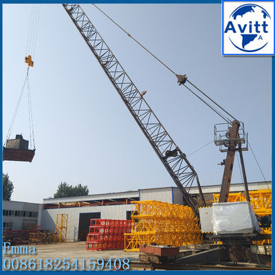12T QD120 เดริคเครน 20เมตร จิบเพื่อถอดเครนหอคอยภายใน