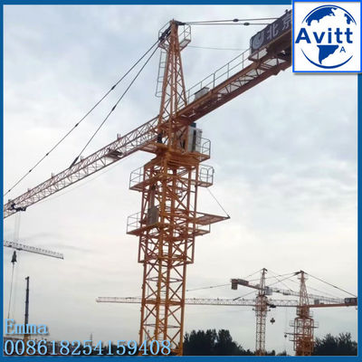 TC5013 รุ่น 50m Boom เครนหอใหญ่ขนาดเล็ก แบบปรับตัวและปรับตัวภายนอก