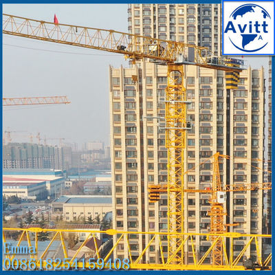 QTZ125 เครื่องกระบี่หอคอยชั้นราบ ขนาด 60 เมตร ความจุ 10 ตัน