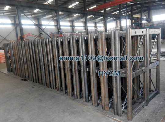OEM GJJ Building Elevator Mast Sections with Racks and Bolts ส่วนส่วนส่วนของลิฟท์อาคารที่มีเร็กและบอลท์